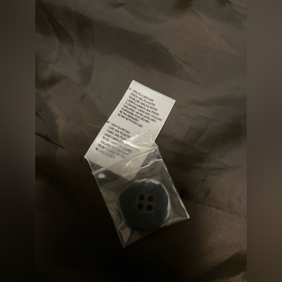 Brown Vegan Leather Blazer - Seven Sisters - Picture 8 of 9